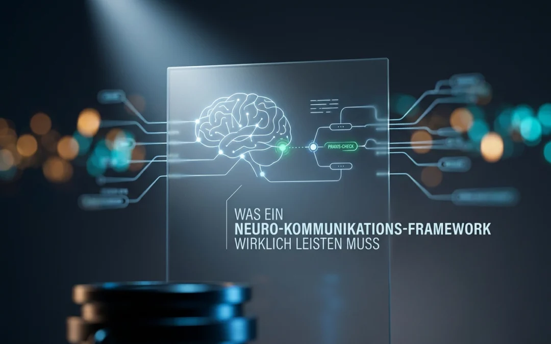 Was ein Neuro-Kommunikations-Framework wirklich leisten muss