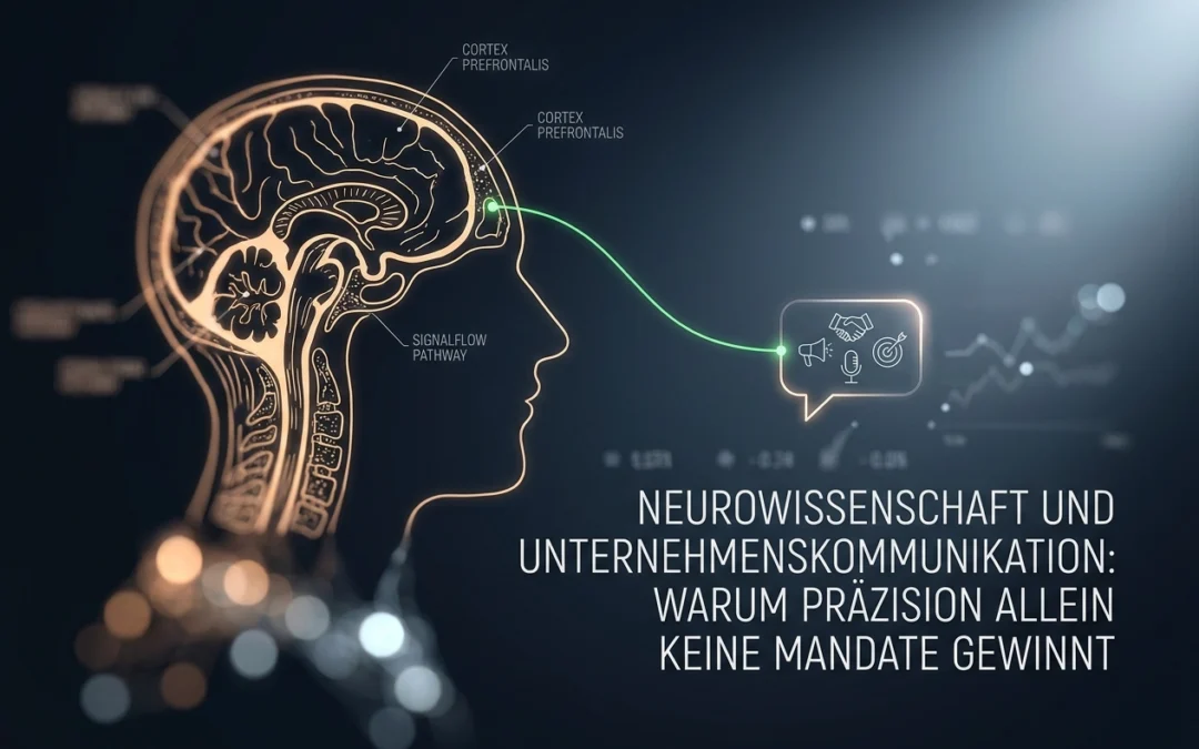 Neurowissenschaft und Unternehmenskommunikation: Warum Präzision allein keine Mandate gewinnt