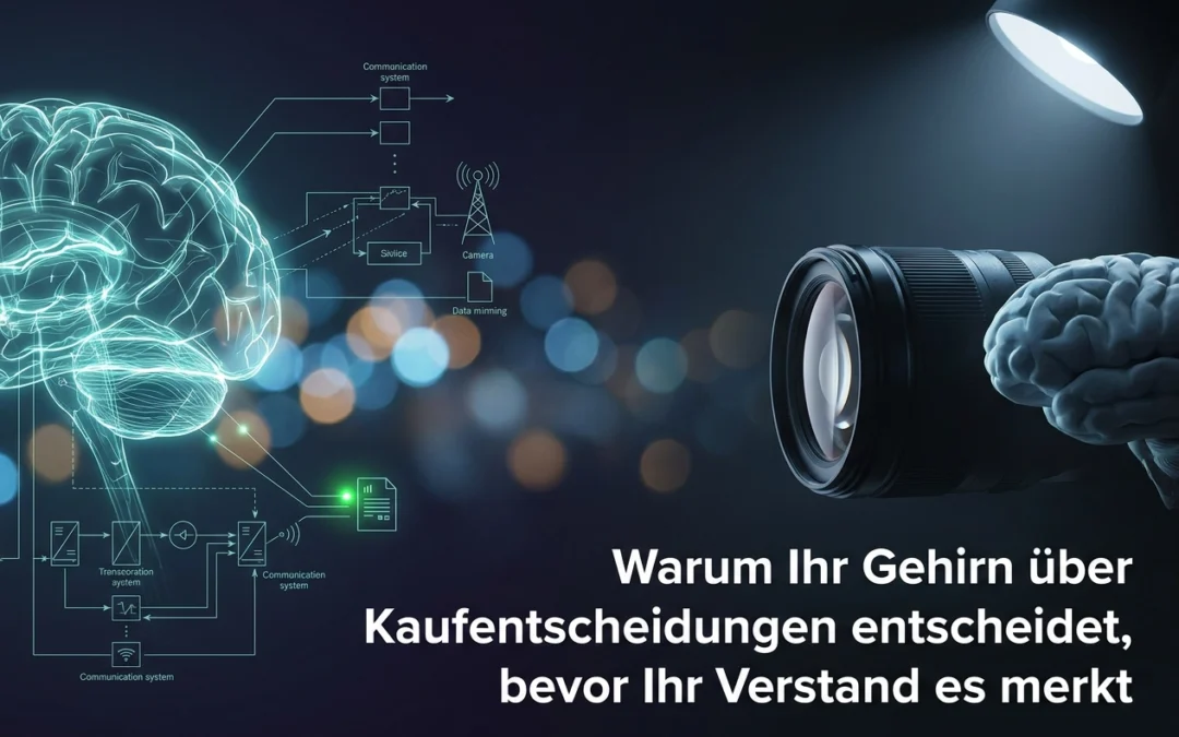 Warum Ihr Gehirn über Kaufentscheidungen entscheidet, bevor Ihr Verstand es merkt
