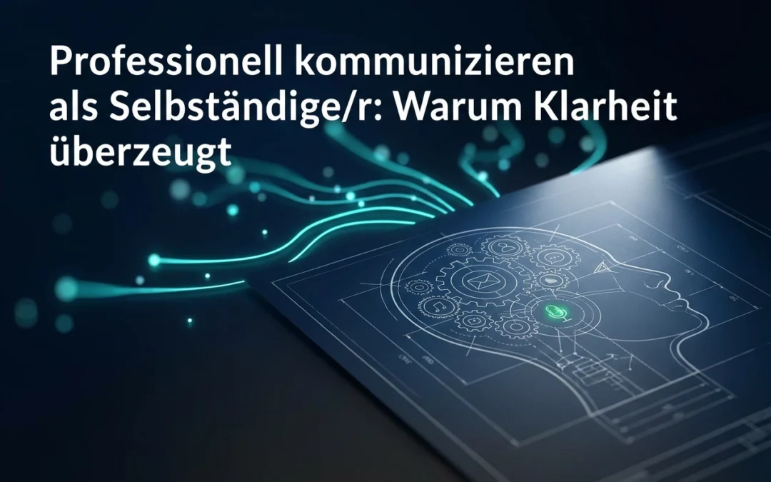 Professionell kommunizieren als Selbständige/r: Warum Klarheit überzeugt